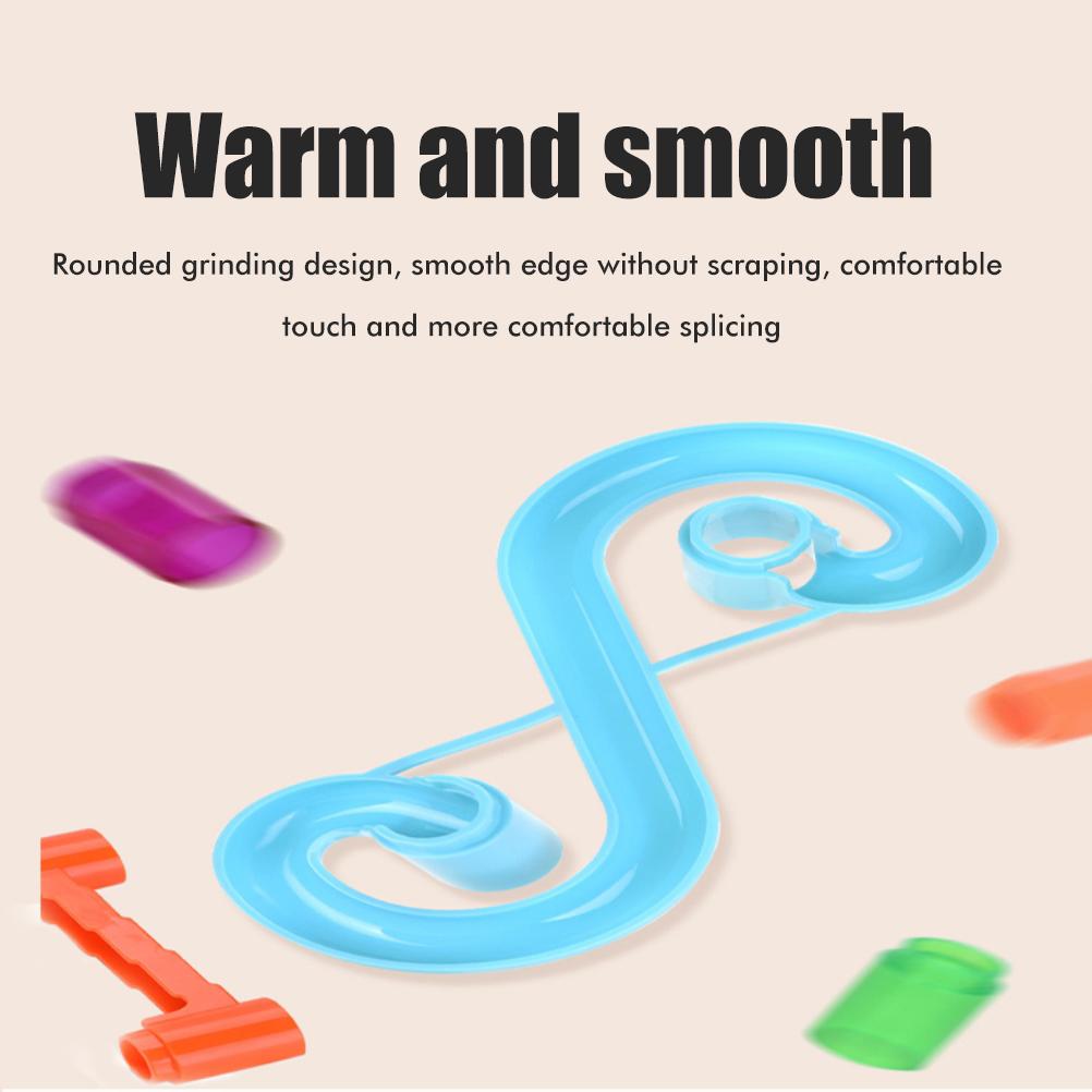 DIY Maze Balls Track Building Blocks Toys for Children Pipeline Block Educational Toy Game Parent Child Interactive Toys