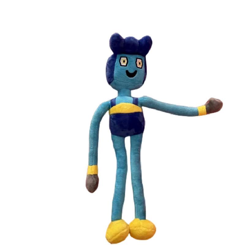 

Плюшевая кукла Время кукол Кукла Монстр-сосиска Красная Синяя кукла-монстр Синий дьявол Плюшевая игрушка as shown