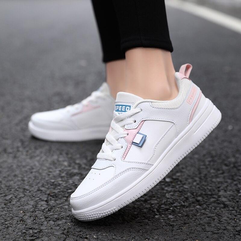 Blanco Zapatos Planos Cómodos Antideslizante Deportes Moda Deportes y  Fitness heagle.ir