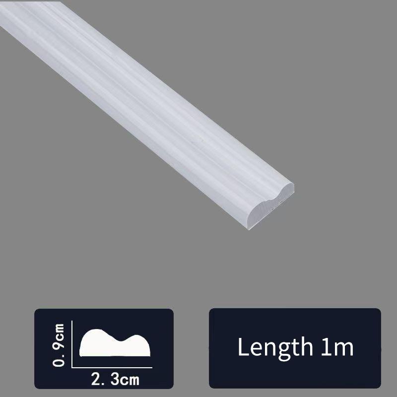 

1 Roll Self-adhesive PVC Christmas Decorations Strips Flexible Bendable For Walls Floors And Cabinets Border Decorative Strip