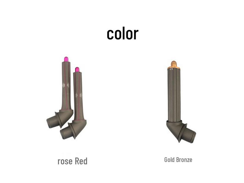 Adaptor cot rotativ 360° + Bară lungă de 30 mm pentru ondularea părului pentru uscătorul de păr Dyson