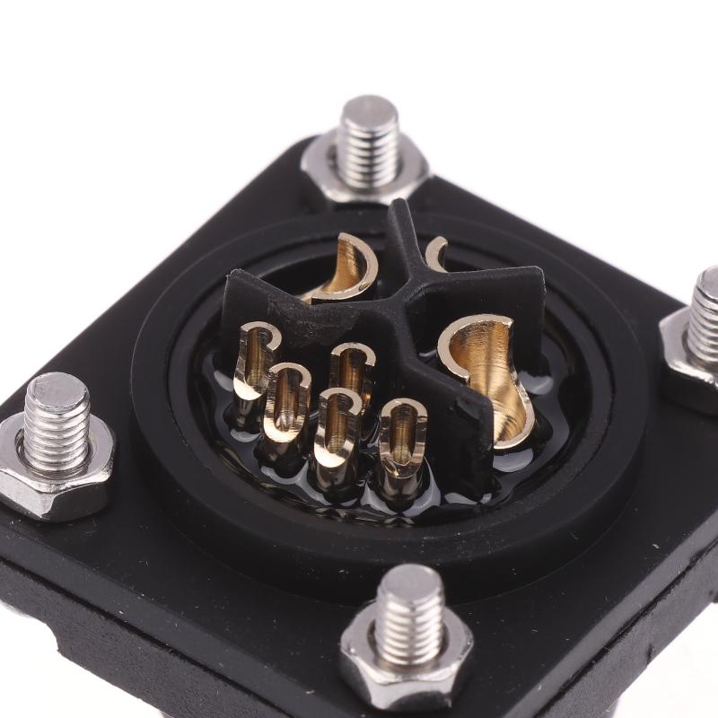 1Pcs 50A Energy Lithium Electric Bicycle Male Female Charging Port M23 2+1+5 Battery Connector Motorcycle Charger Plug Socket