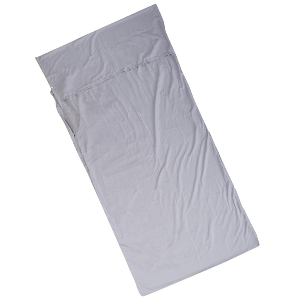 

Подкладка для спального мешка, походная простыня для путешествий, молодежных хостелов, самолетов, поездов и пешего туризма - легкая