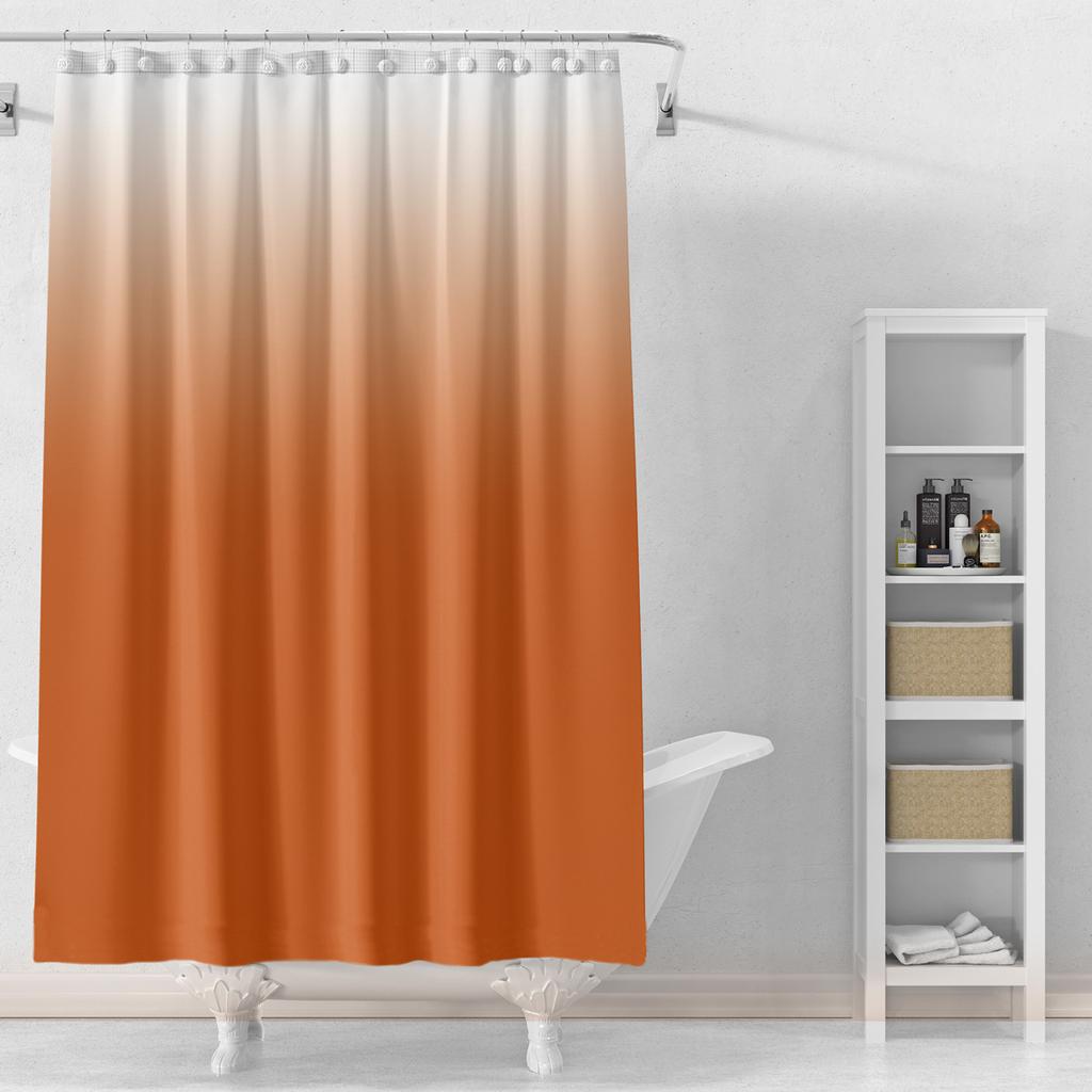 PEVA Gradient Shower Curtain Waterproof, Mildew-Proof And Moisture-Proof Bathroom Partition Curtain Bathroom Shower Curtain