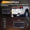 2Pcs Rear Brake Light Tail Light Reflector Turn Signal Light Cover For 1999 2000 2001 2002 2003 2004 Mitsubishi Montero Sport