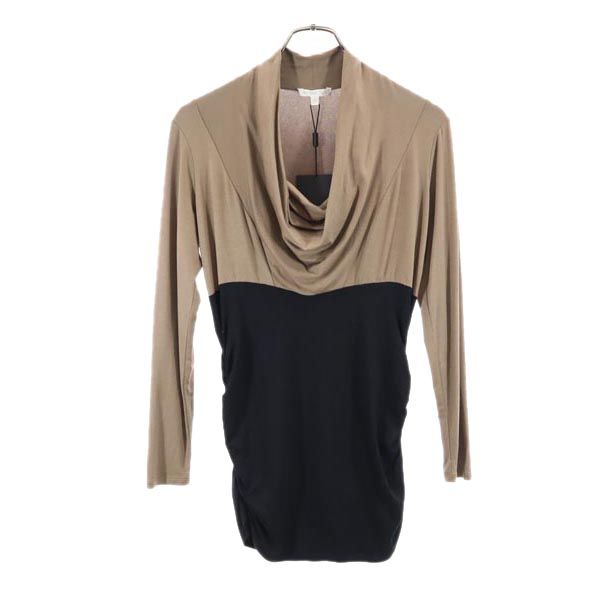 

неиспользованный PAULE KA Длинный рукав длинный крой 42 Коричневый x черный Женский Б/у