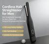 USB Rechargeable Wireless Mini Hair Straightener, Ceramic Ionic LED Temp Flat Iron for Short Hair Edge Straightening Curling