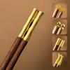 Xingfang Wenge Wood Chopsticks Gift Set