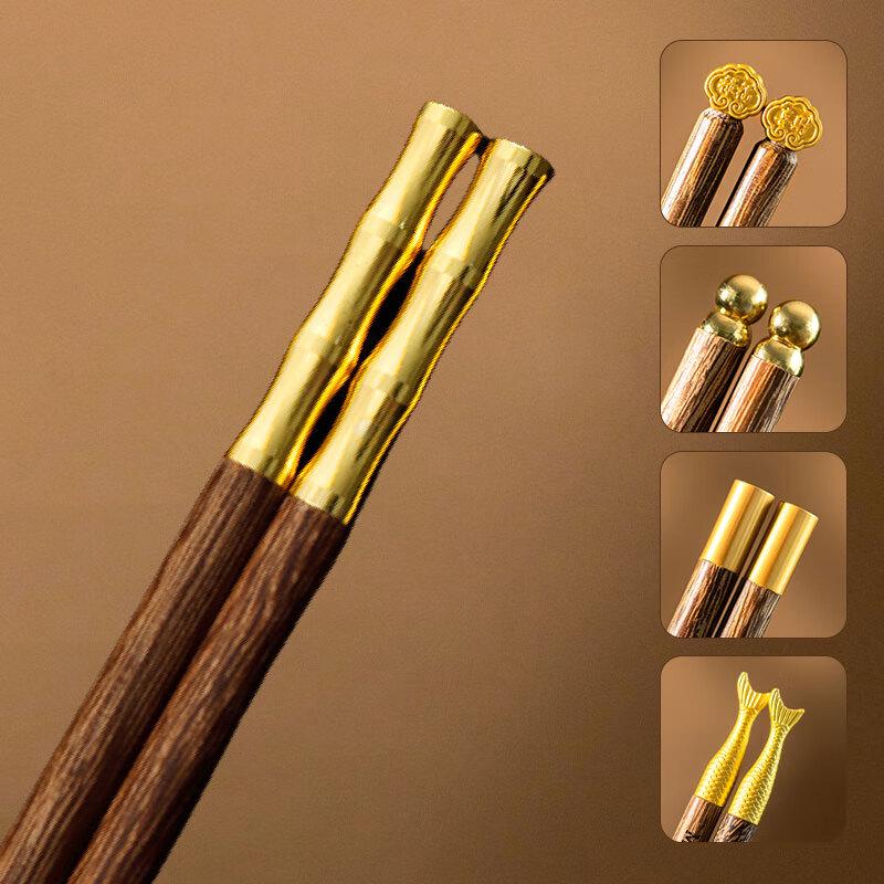 Xingfang Wenge Wood Chopsticks Gift Set