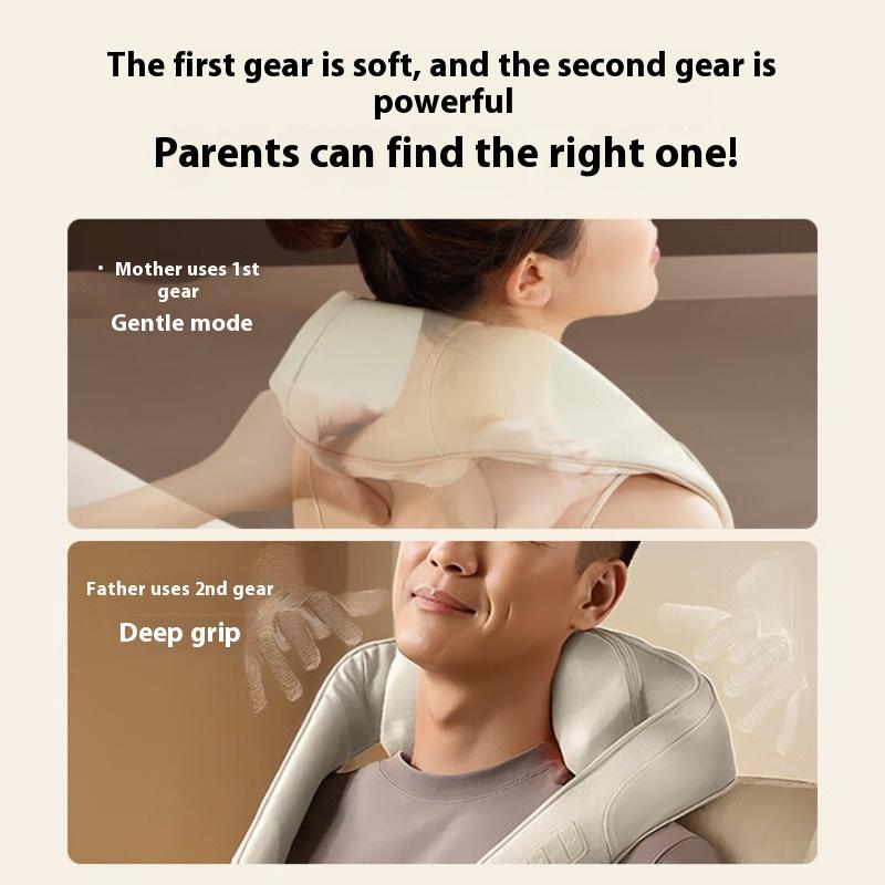 Cervical Spine Massager Shoulder and Neck Massager Trapezius Neck Waist Back Massager