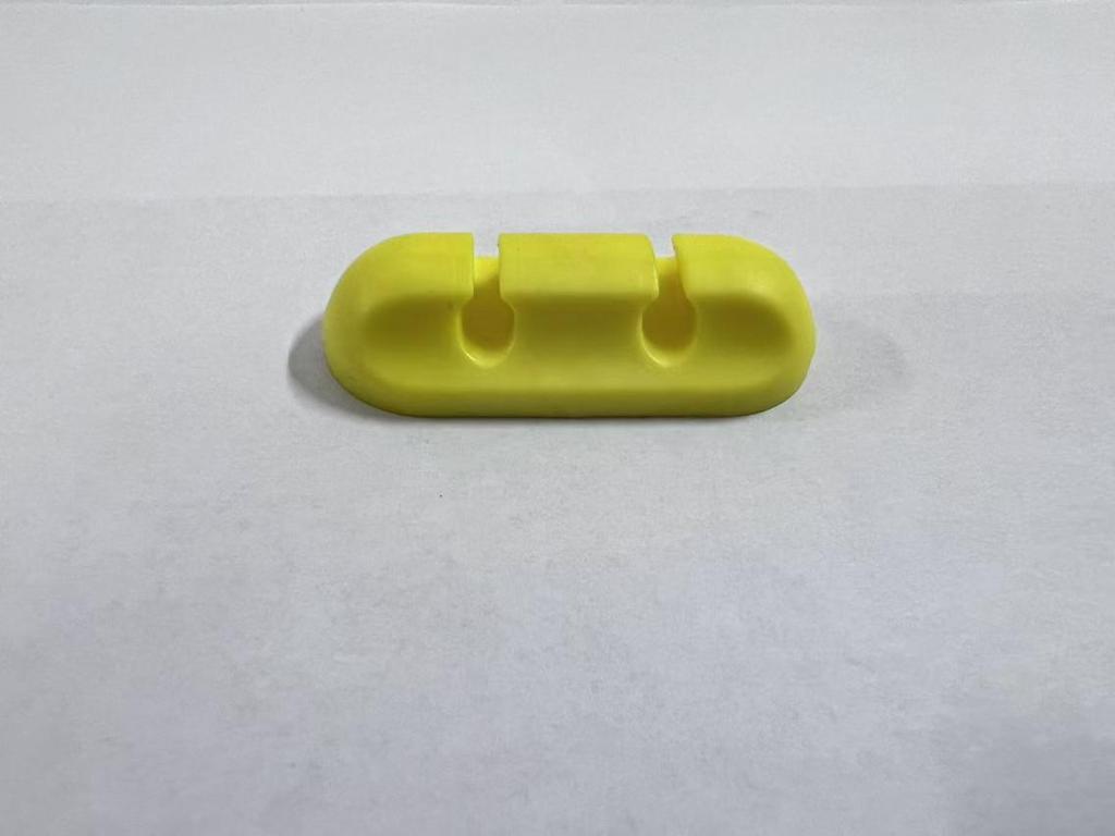 Cross-border Silicone Cable Protector & Organizer Clip for Desk or Car Use - Self-adhesive Winder