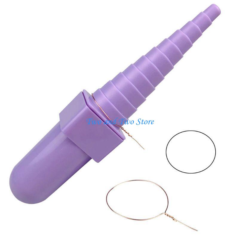 HX6F 3 Shapes Wire Quick Maker Roller Quilling Modeling Jewelry Making Tools