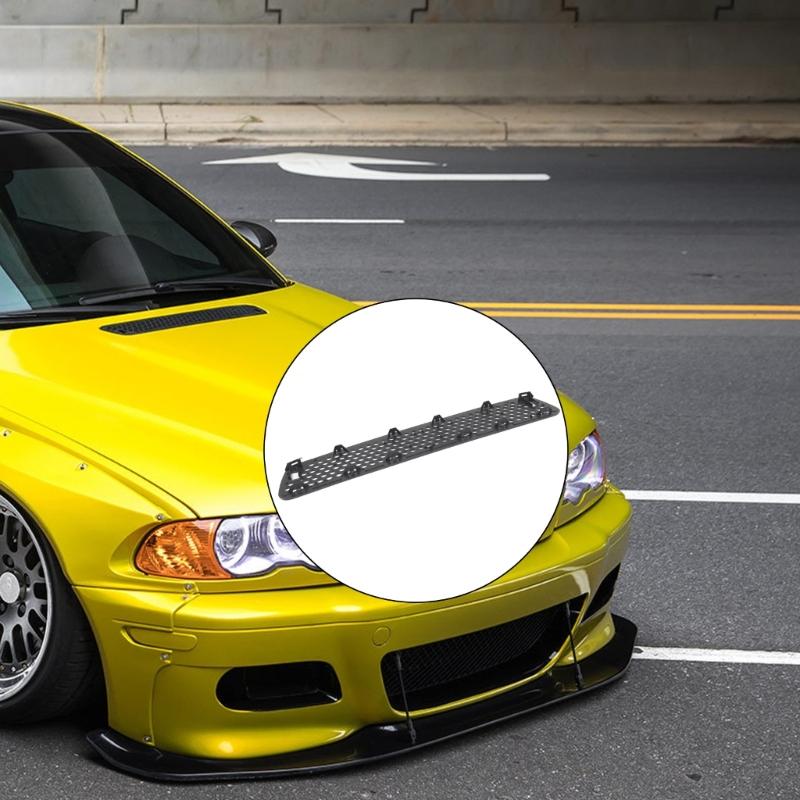 Easy Install No Cut Required Radiator Grille Accuracy Engineered Front Bumper Grille Simple Installs for Vehicle E46
