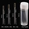 Mixed Pack of 30/10 Gold Tail Embroidery Blunt Needles (22/24/26) with Packaging