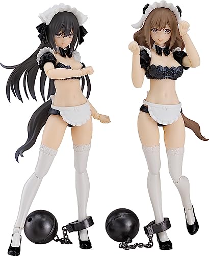 

[Amazon.co.jp Exclusive] Max Factory PLAMAX GP 07 Underwear Body Girls Ran & Jerry Maid Ver. Set, Non-Scale Assembled Plastic Model Kit