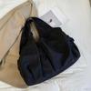 Multi-Pocket Nylon Shoulder Bag Casual Storage Pouch Underarm Bag Large Capacity Tote Bag  Daily
