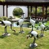 KESSZAL Outdoor Flying Crane Garden Statue