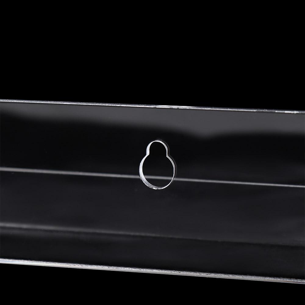 Clear Album Record Holder Display Acrylic Magazine Rack Floating Shelves for Books  Living Room