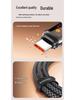 Twitch 100W Type-C Fast Charging Cable with Touch Display for Apple, Huawei & Android Laptops