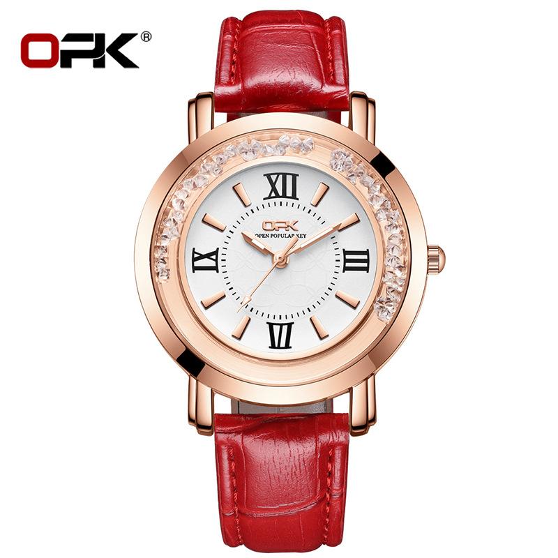 OPK Brand 8611 Watch Night Light Quartz Watch Women Watch