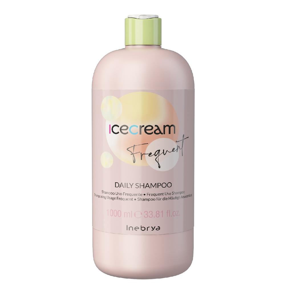 Ice Cream Regenerating Shampoo for Daily Use by Inebrya - 1000ml