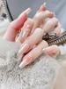 Fashionable Hand-painted Radial False Nails French Blush Nail Style 3283093 National Brand