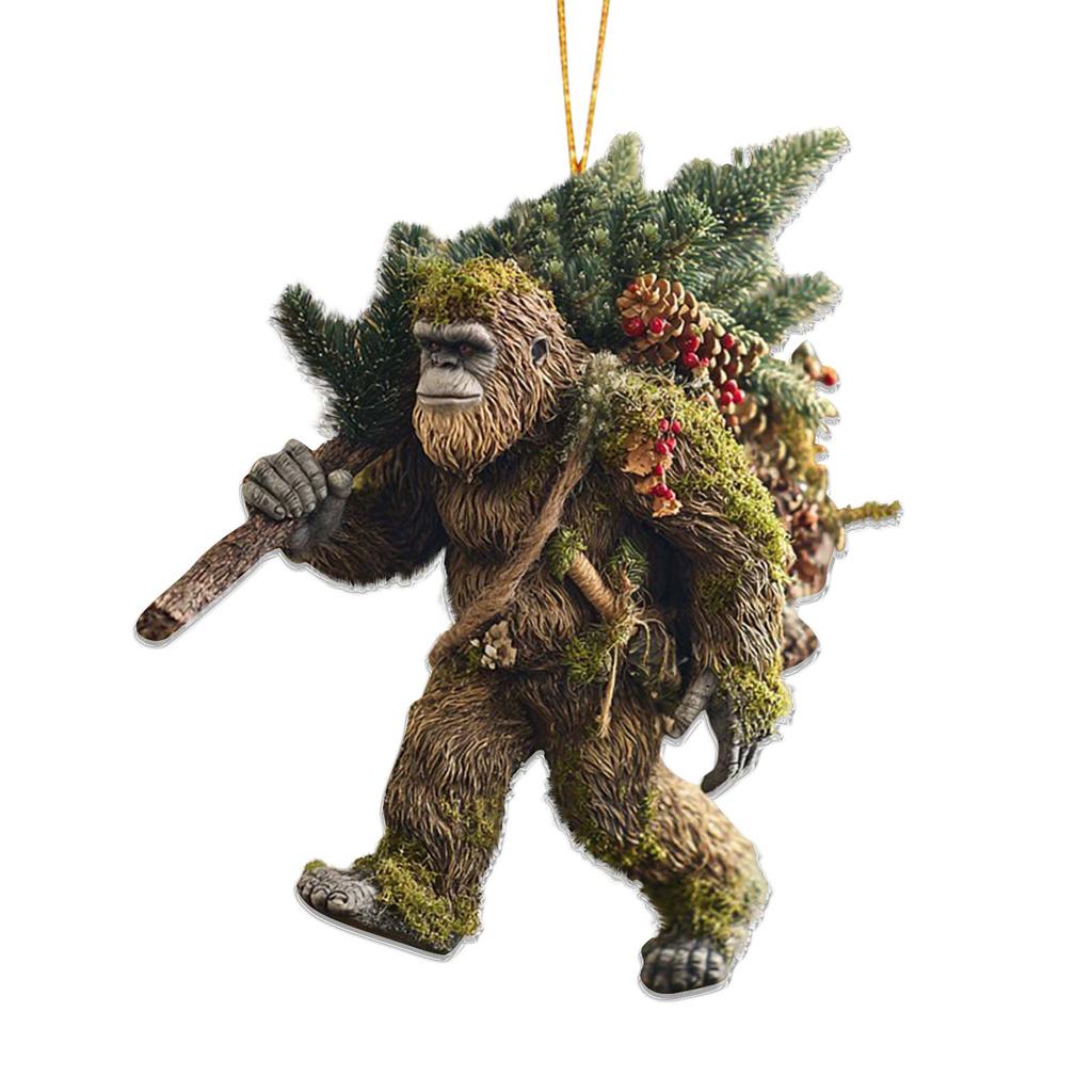 Christmas Tree Hanging Decoration Sports Car Decoration Flat Decoration Pendant