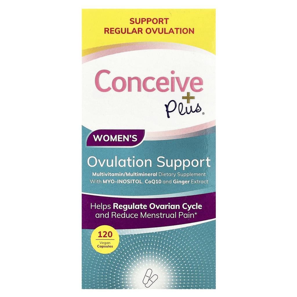 Ovulation Support for Women, Veggie Capsules 120