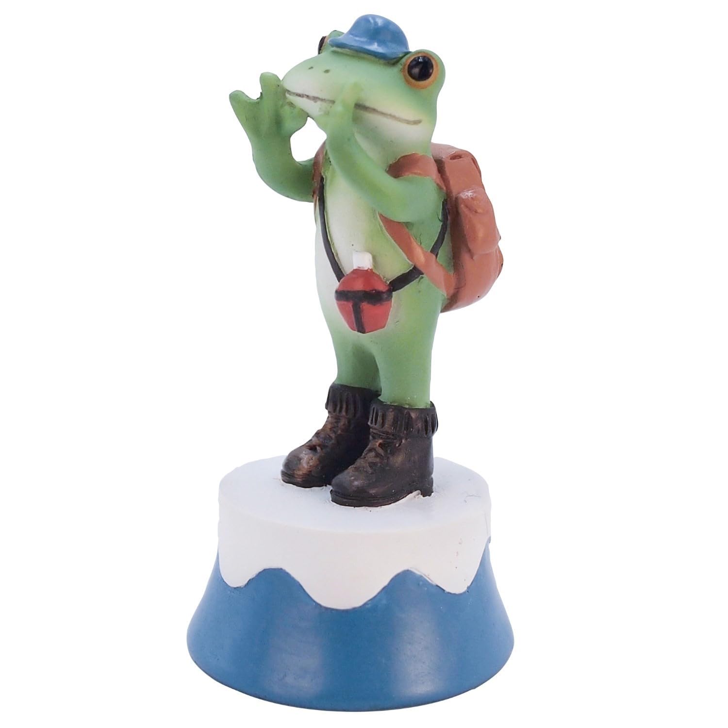 

T-Life Daikai Copeu Маскот Лягушка Репродукция Лягушка Говорящая Яху с вершины горы, 3,2 см, В6,3 см, 621567