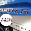 3D Letters Erts Double Layer For 2016- Tacoma Tailgate Black Red Emblem