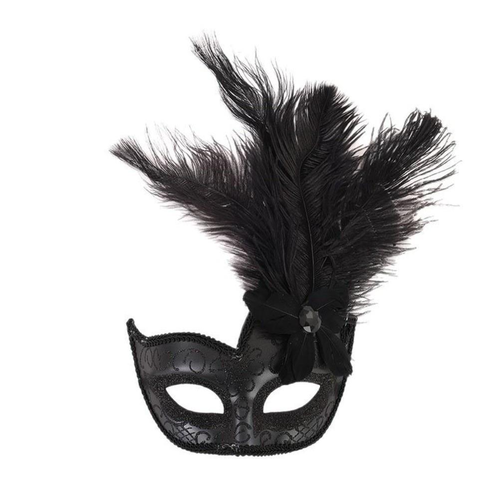 Hollowed-out Masquerade Party Mask Vintage Princess Mask Creative Half Face Mask  Women
