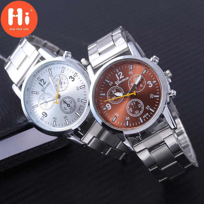 

Привет модные мужские часы спортивные часы роскошные мужские кварцевые наручные часы мужской подарочный браслет