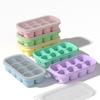 Silicone Ice Cube Tray & Storage Box – Food Grade, Quick Freeze Mold for Homemade Ice