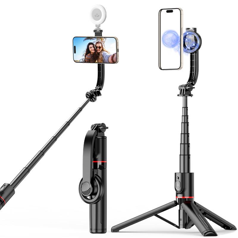 L20 Magnetic Bluetooth Selfie Stick & Tripod with Fill Light