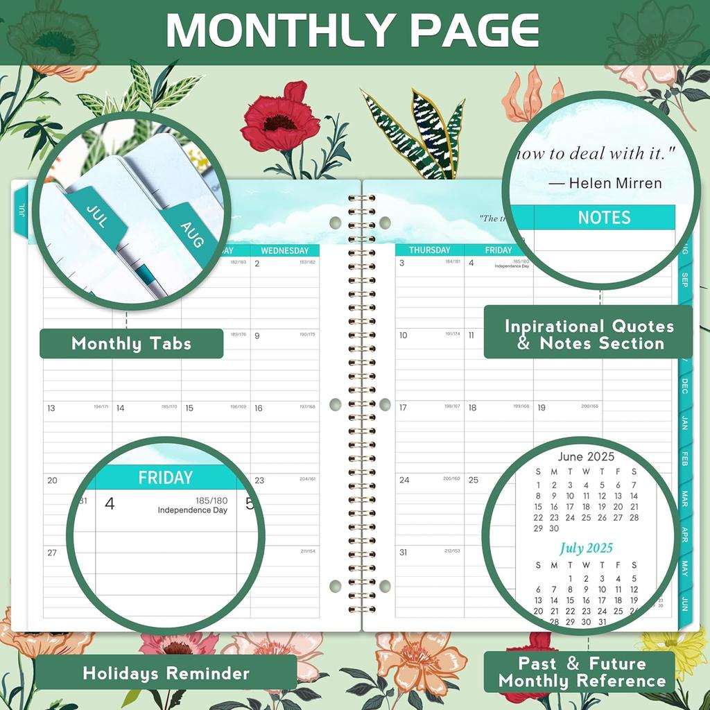 Student Planner 2025-2026 - School Planner 2025-2026, Jul. 2025 - Jun. 2026, 9'' x 11'', Weekly Lesson Calendar, Academic Year with Stickers, Week's