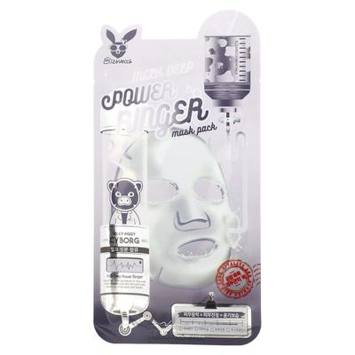 Elizavecca, Milky Piggy Cyborg, Milk Deep Power Ringer Schönheits-Maskenpackung, 1 Tuchmaske, 23 ml (23 ml)