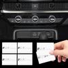 2/5/10pcs Car Emblem Logo Decorative Stickers Badge Decal Interior Styling For Nissan Nismo Tiida Teana GTR Juke Qashqai