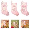 Christmas Stocking Decorative Hanging Ornament for Front Door Holiday Window