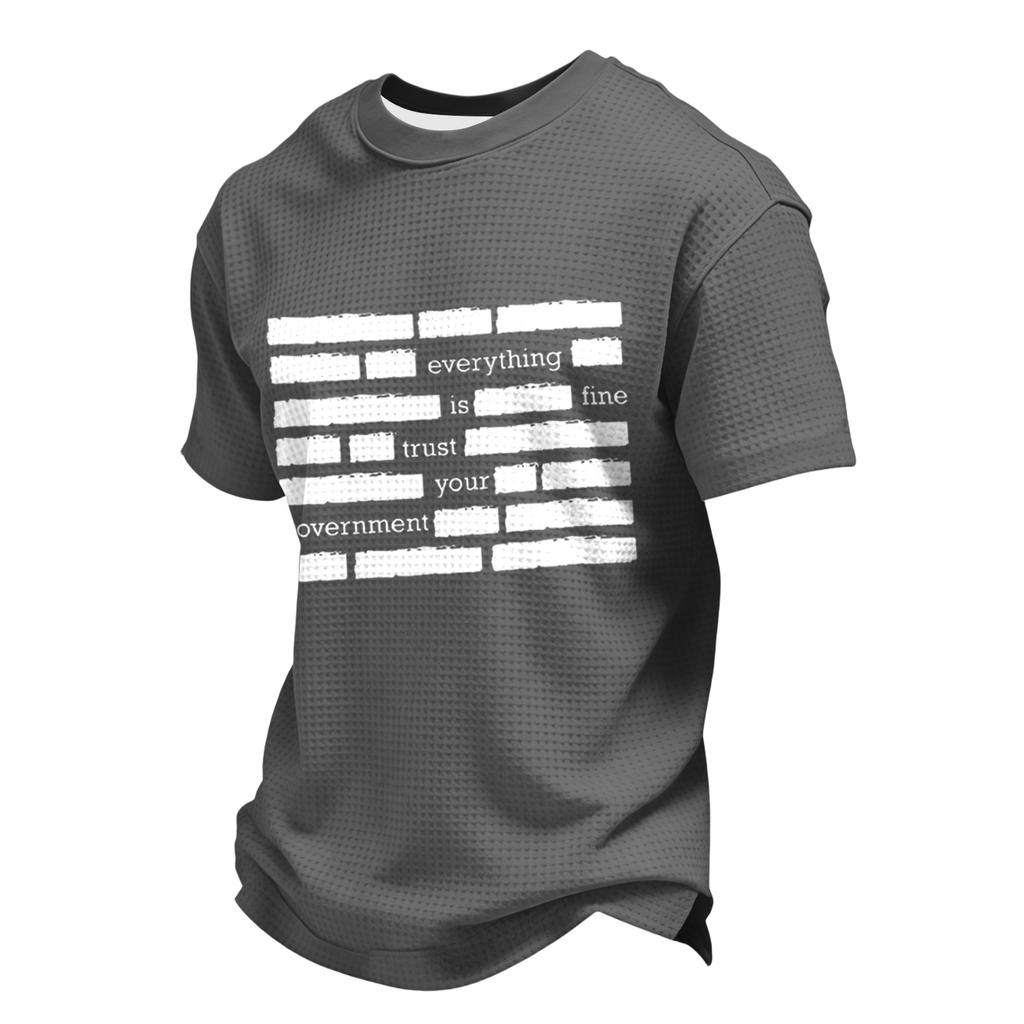 USA Jubiläum Herren Freizeit Pullover mit Buchstabenprint Langarm