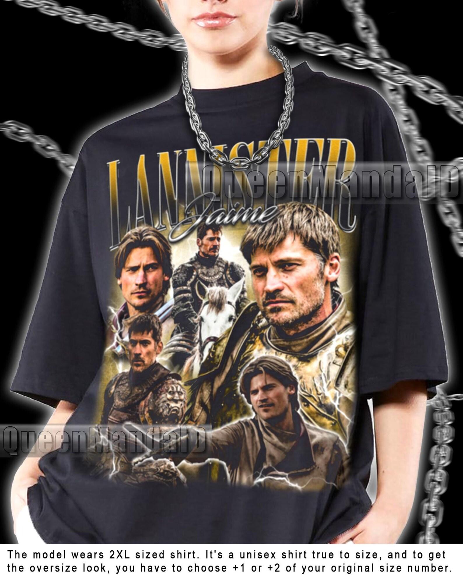 Nikolaj Coster Lannister 90s Retro Fan T-Shirt, Unisex Movie Bootleg Style Tee KUS38 L