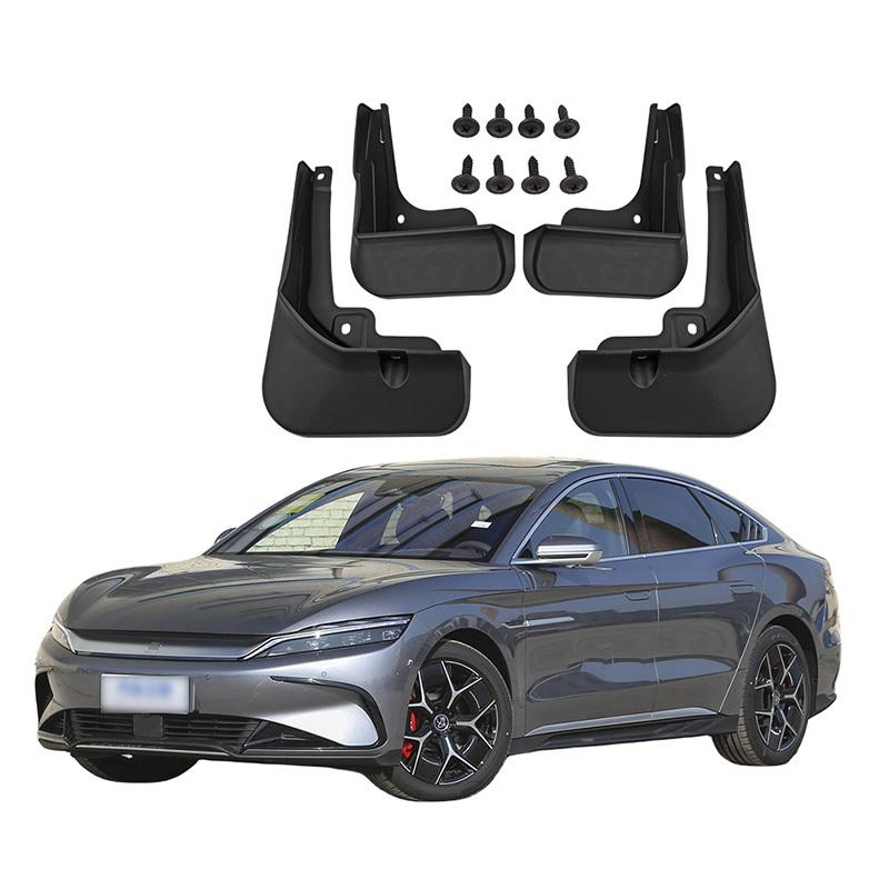 MudFlaps For BYD HAN EV     2024 Mudguards Mud Flaps Splash Guards Front Rear Wheels Fender Car Accessories