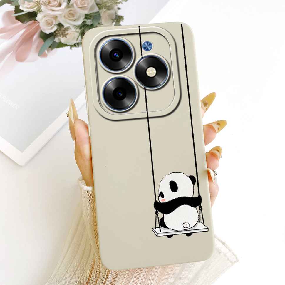 For Itel S23 Plus 4G Case Simple Style Sunset Soft Silicone Back Cover For ITEL S23 Plus 4G Phone Cases Fundas