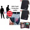 Premium Quality Rfid Theft Protection Coin Bag Zipper Men Wallet For Modern Lifestyles