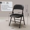 Folding Office & Dining Chair: Easy Storage, No Assembly Needed