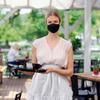 Creative Cosplay Maid Apron Hat Set Lace Trim White Half Apron Short with Pocket Lolita Bonnet Hat Restaurant Work Chef Waiter