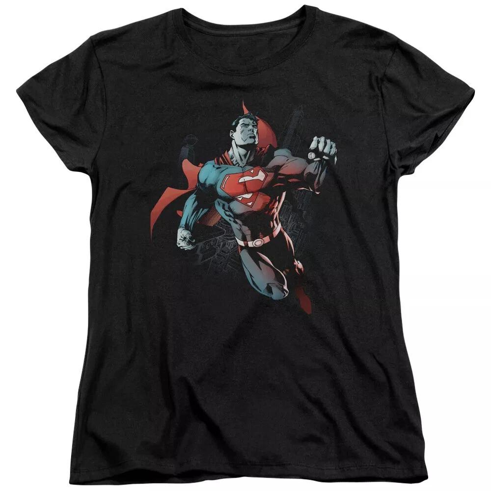Superman  Up In The Sky  Women s T-Shirt XL