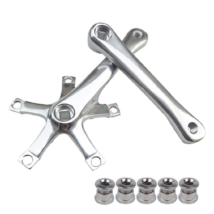 

BCD130mm 170mm Comfort Mountain Bike Crankset Chainset Tapers Simple Removal Crankset for Upgrading Mountain Bike 1