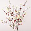 Chinese Style Artificial Plum Blossom Branch Elegant Plastic Simulation Silk Plums Blossom Handmade Realistic Fake Flower