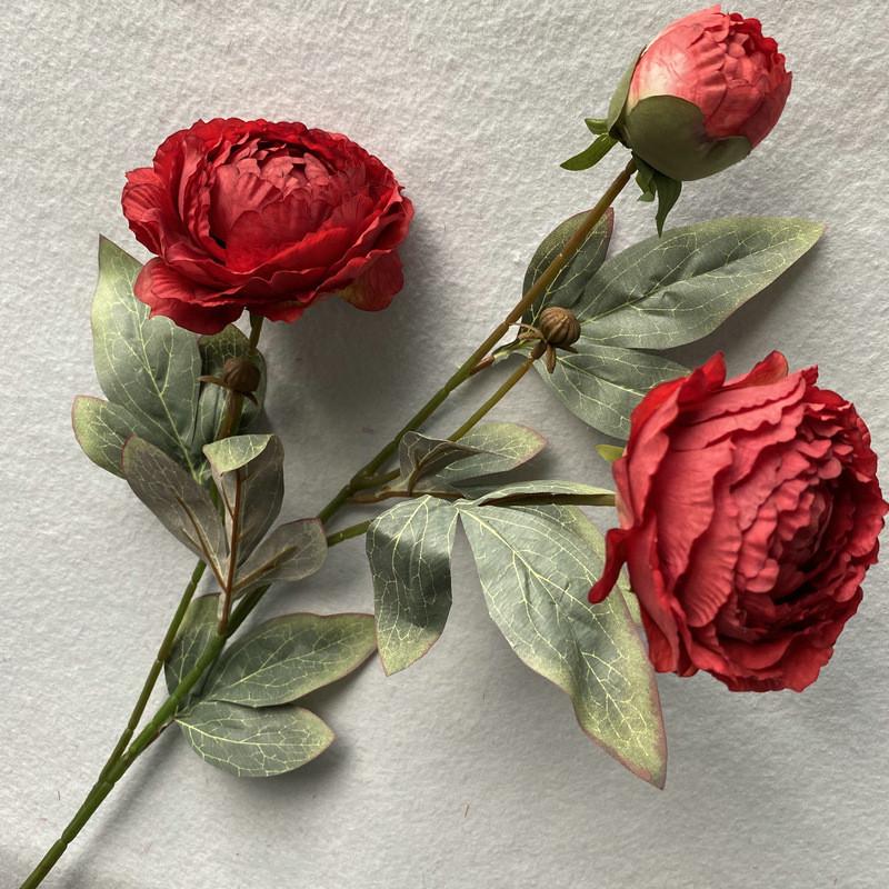 Silk Wedding Peony Aisle Decor Artificial Flowers For Home Props Photography