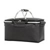 Cesta de Picnic Plegable Aislada de Gran Capacidad - para Exteriores y Personalizable